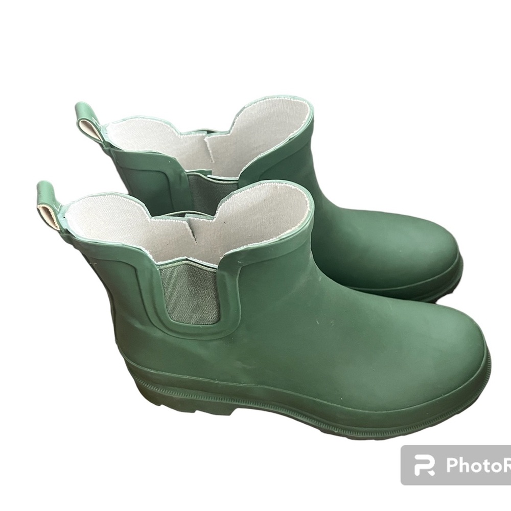 Rain boots green Chelsea. SIZE 36